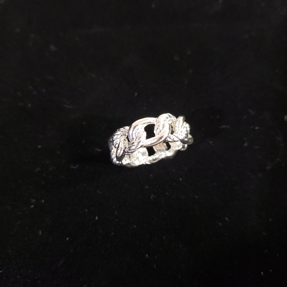 Grace Adele Cheyenne Silver Ring Size 8